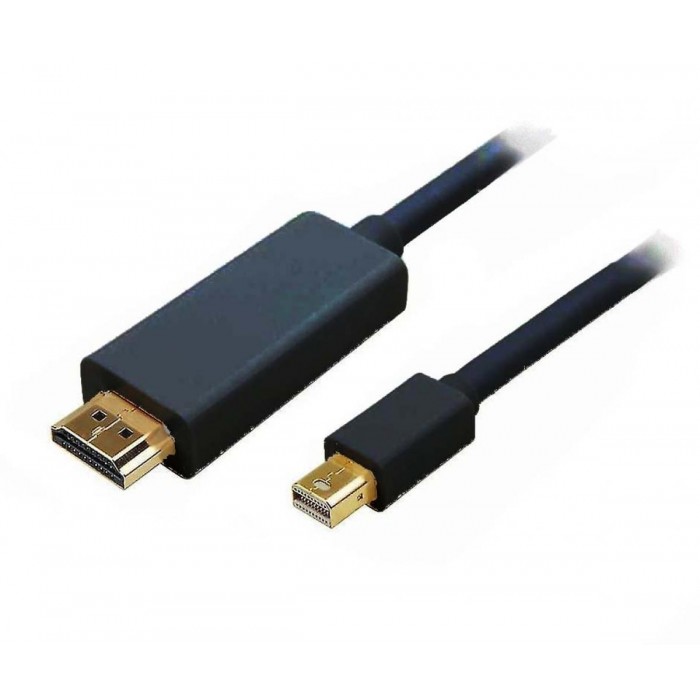 Καλώδιο Mini DP / HDMI Αρσ. 4K/2Κ 1.8m Καλώδιο Mini DP / HDMI Αρσ. 4K/2Κ 1.8m
