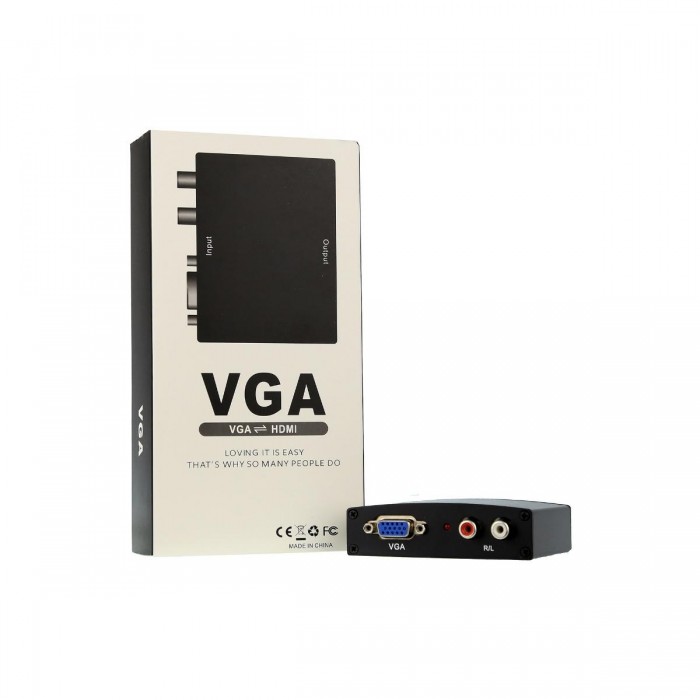 ATC Αντάπτορας VGA σε HDMI Αλουμινίου