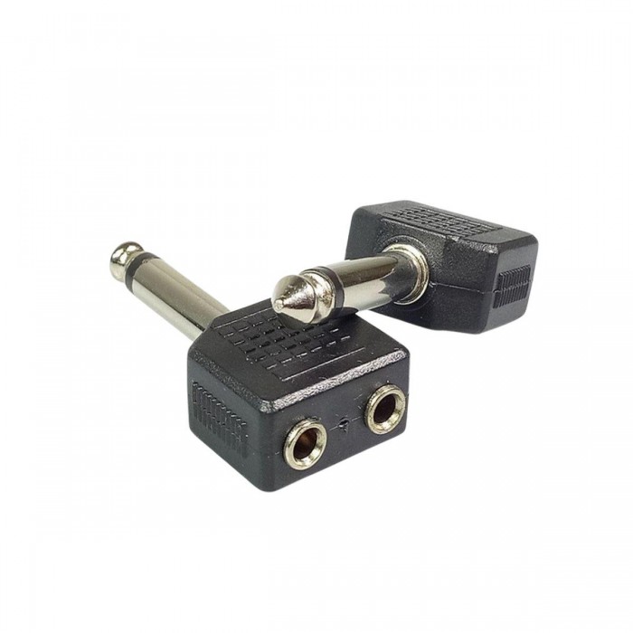 Μετατροπέας 6.3mm Αρσενικό σε 3.5mm 2x Θηλυκό XS-P034 Λευκό Μετατροπέας 6.3mm Αρσενικό σε 3.5mm 2x Θηλυκό XS-P034 Λευκό