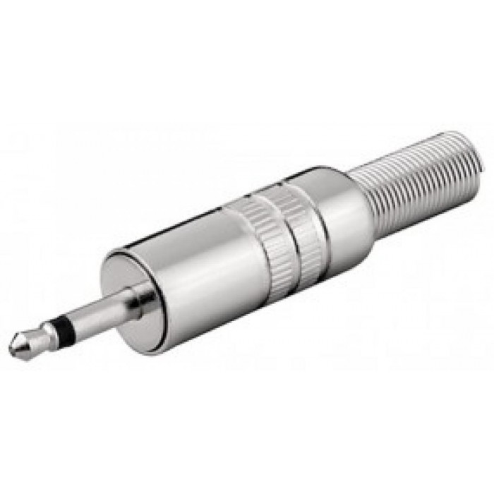 Φίς 3.5mm Mono Μεταλλικό Αρσ.