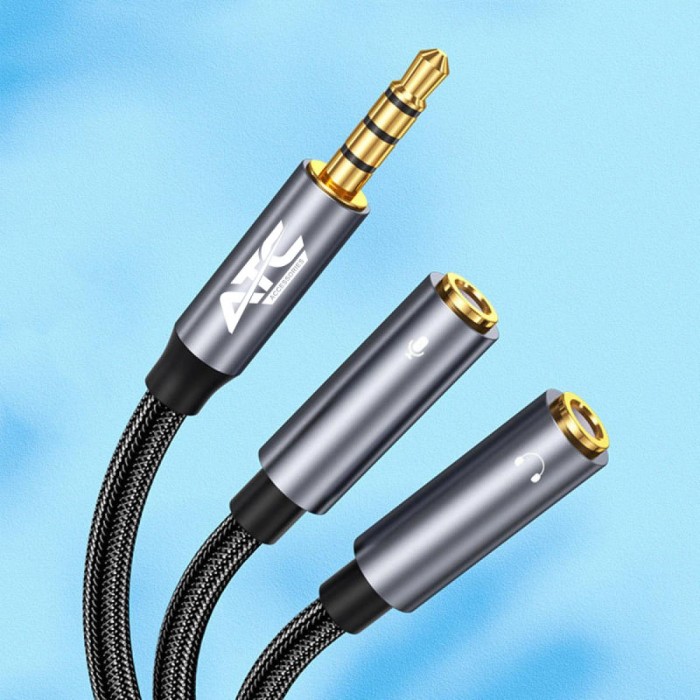 Μετατροπέας ATC HQ 3.5mm 4PIN Θηλ. Σε 2x 3.5mm 0.35m Μετατροπέας ATC HQ 3.5mm 4PIN Θηλ. Σε 2x 3.5mm 0.35m