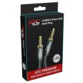 ATC HQ 3.5mm 4 Pin M/M Cable 1.5m ATC HQ 3.5mm 4 Pin M/M Cable 1.5m
