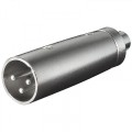 ADAPTOR XLR ΑΡΣ / RCA ΘΗΛ ADAPTOR XLR ΑΡΣ / RCA ΘΗΛ