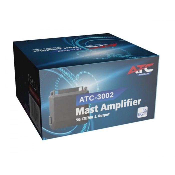 ATC Ενισχυτής Ιστού 30dB ATC-3002 5G LTE700 (24Volt) ATC Ενισχυτής Ιστού 30dB ATC-3002 5G LTE700 (24Volt)