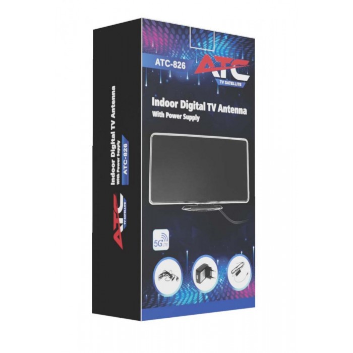 ATC Εσωτερική Κεραία ATC-826 5G LTE 28dB (Περιέχει τροφοδοτικό)