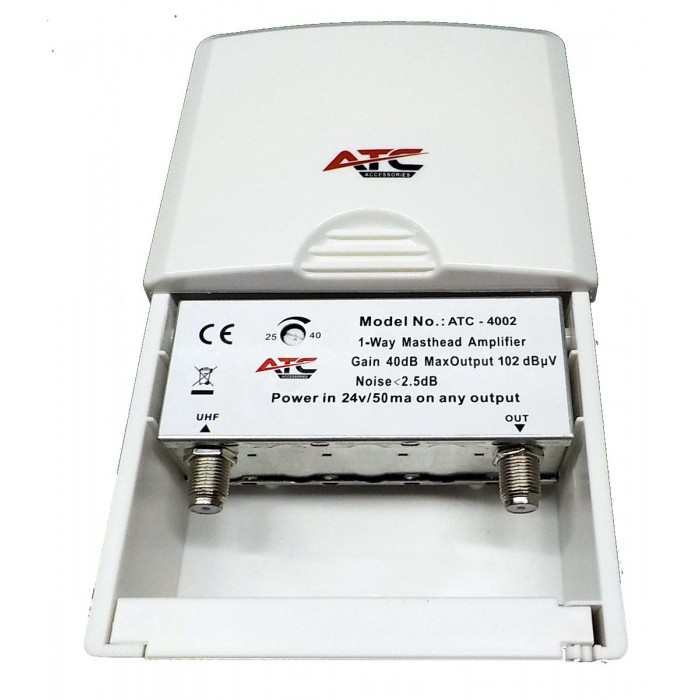 ATC Ενισχυτής Ιστού 40dB ATC-4002 5G LTE700 ATC Ενισχυτής Ιστού 40dB ATC-4002 5G LTE700
