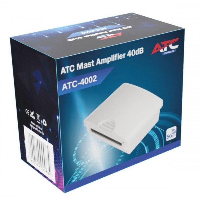 ATC Ενισχυτής Ιστού 40dB ATC-4002 5G LTE700 ATC Ενισχυτής Ιστού 40dB ATC-4002 5G LTE700