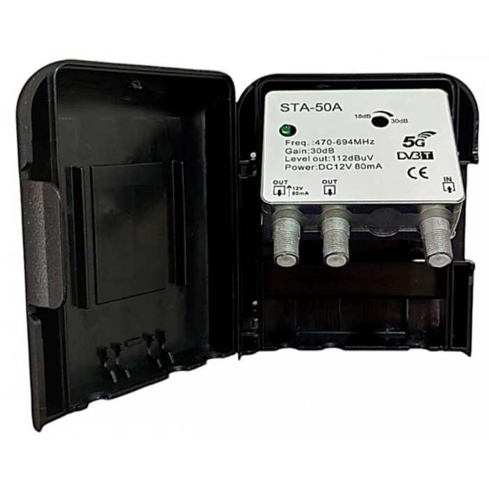 ATC-50A Ενισχυτής Ιστού 30dB 5G LTE 12V ATC-50A Ενισχυτής Ιστού 30dB 5G LTE 12V