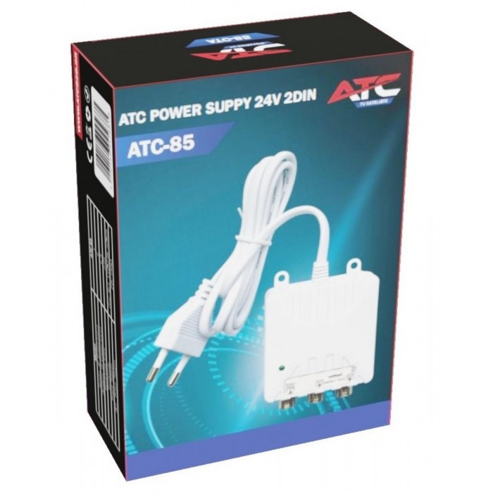 ATC-85 Τροφοδοτικό 24V 2DIN ATC-85 Τροφοδοτικό 24V 2DIN