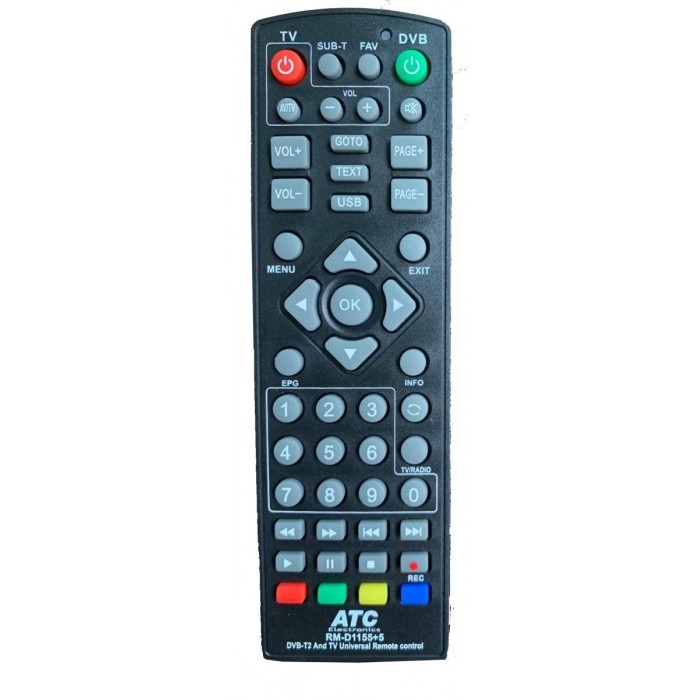 ATC Τηλεχειριστήριο Universal για Δέκτες L 1155