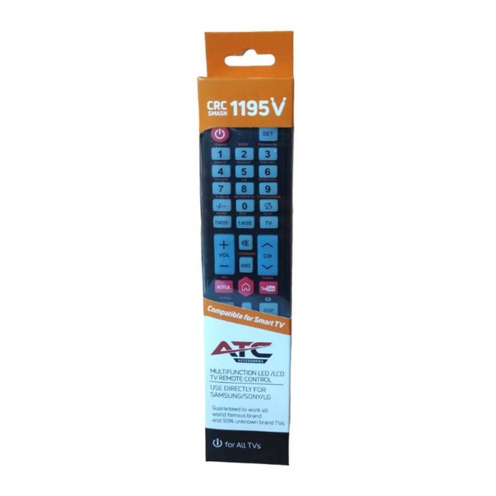 ATC Τηλεχειριστήριο Universal All Brand CRC1195V ATC Τηλεχειριστήριο Universal All Brand CRC1195V