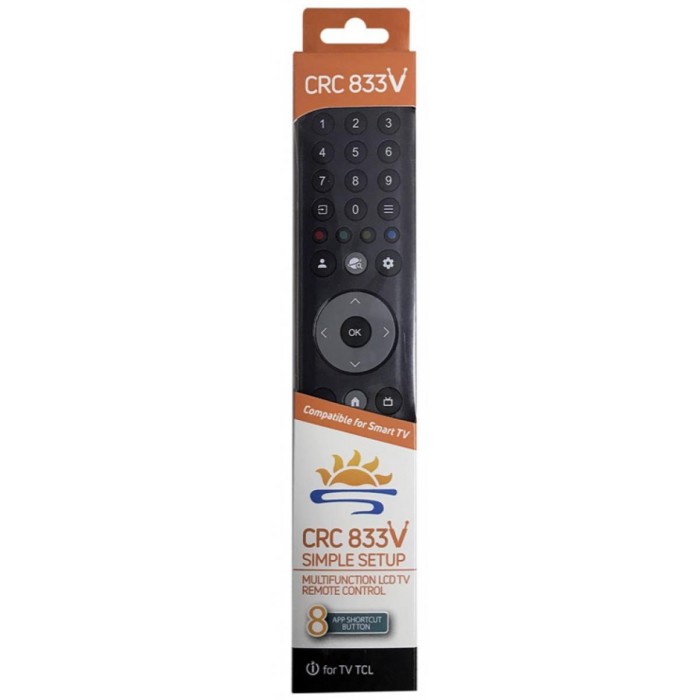 ATC CRC833V Τηλεχειριστήριο Universal για TCL ATC CRC833V Τηλεχειριστήριο Universal για TCL