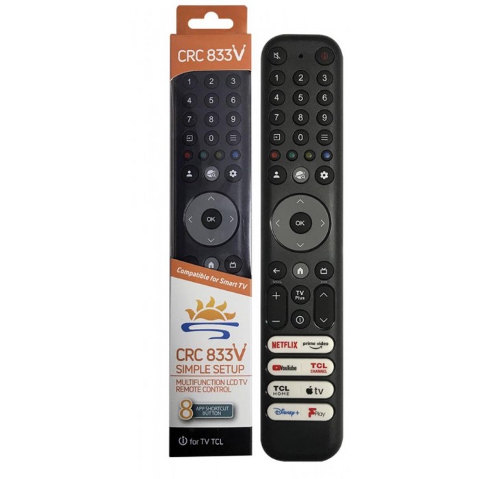 ATC CRC833V Τηλεχειριστήριο Universal για TCL ATC CRC833V Τηλεχειριστήριο Universal για TCL