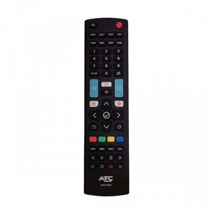 ATC Τηλεχειριστήριο Universal για LCD TVs CRC-2209V 9in1 ATC Τηλεχειριστήριο Universal για LCD TVs CRC-2209V 9in1