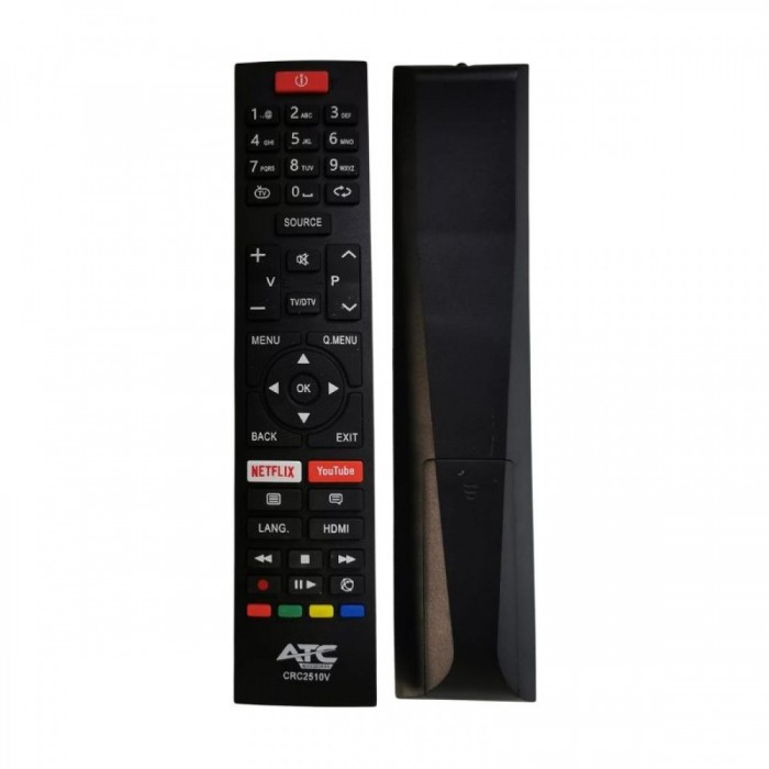 ATC Τηλεχειριστήριο για Telefunken Vestel & Beko OLED/LED TVs CRC-2510V