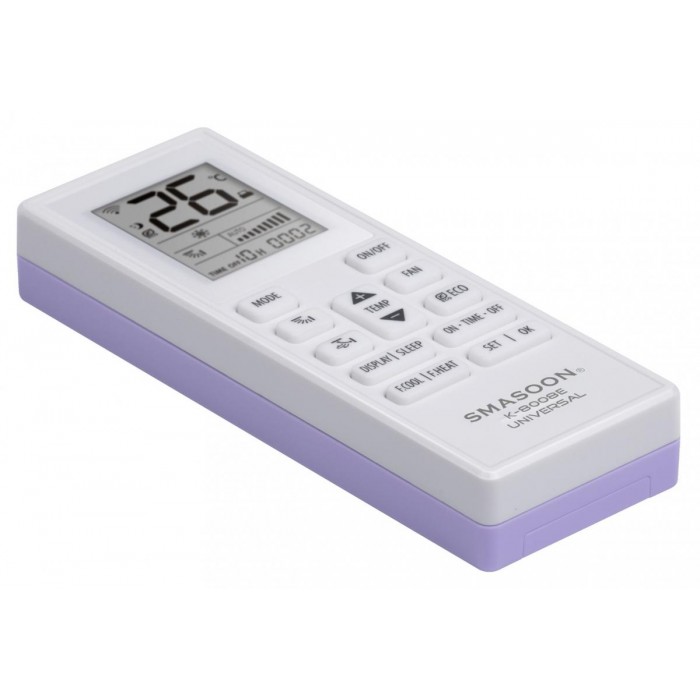 SMASOON K-8008E Universal Τηλεχειριστήριο Κλιματισμού Μωβ SMASOON K-8008E Universal Τηλεχειριστήριο Κλιματισμού Μωβ
