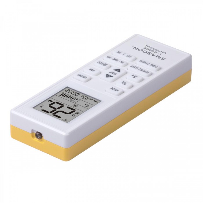 SMASOON K-8008E Universal Τηλεχειριστήριο Κλιματισμού Κίτρινο SMASOON K-8008E Universal Τηλεχειριστήριο Κλιματισμού Κίτρινο