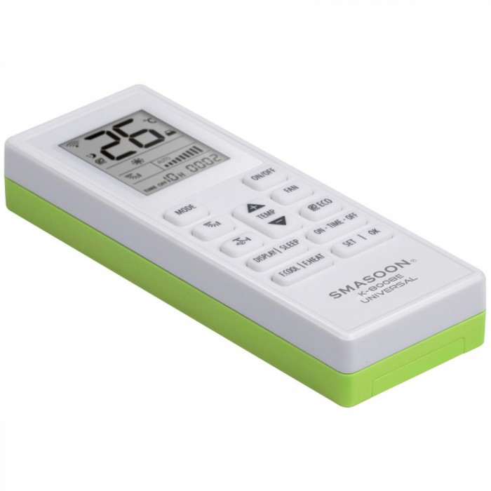 SMASOON K-8008E Universal Τηλεχειριστήριο Κλιματισμού Πράσινο SMASOON K-8008E Universal Τηλεχειριστήριο Κλιματισμού Πράσινο