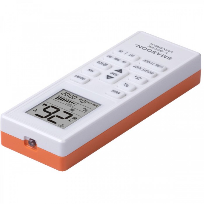SMASOON K-8008E Universal Τηλεχειριστήριο Κλιματισμού Πορτοκαλί SMASOON K-8008E Universal Τηλεχειριστήριο Κλιματισμού Πορτοκαλί