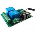 Δικάναλος Δέκτης Εντολών KIT Με 2 Κοντρόλ KG1285V (12V εως 85V)
