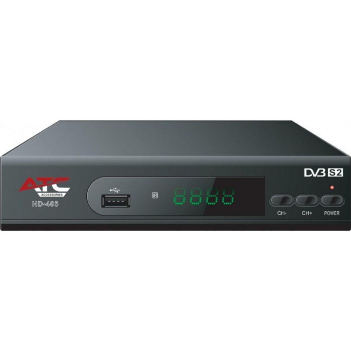 ATC Δορυφορικός Δέκτης ATC HD405 DVBS2