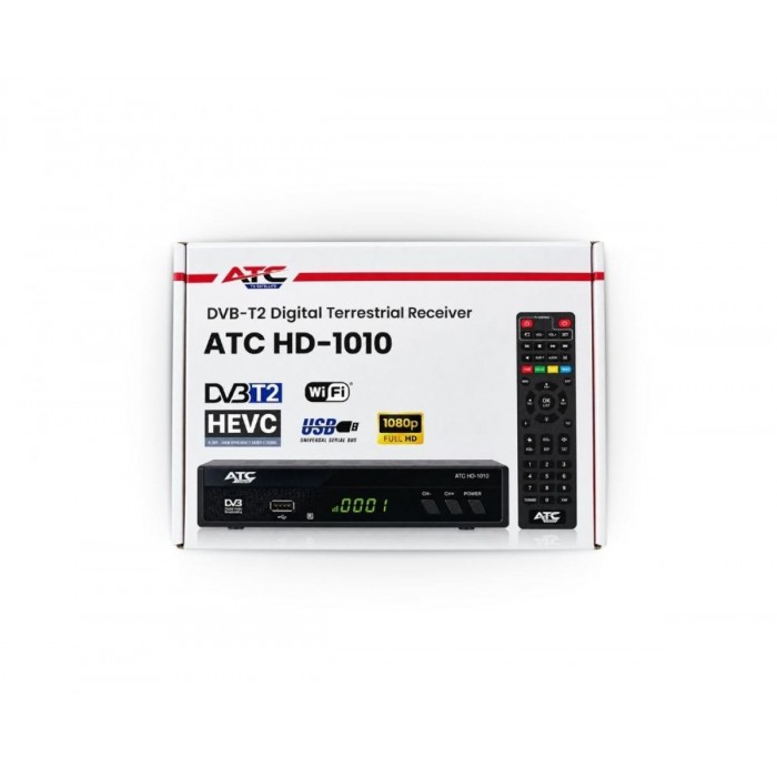 ATC HD-1010 Επίγειος Ψηφιακός Δέκτης