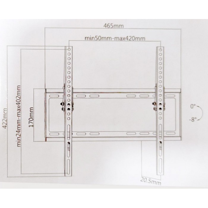 ATC Βάση TV Επιτοίχια ATC-055 32 ATC Βάση TV Επιτοίχια ATC-055 32