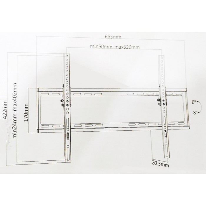 ATC Βάση TV Επιτοίχια ATC-070 37 ATC Βάση TV Επιτοίχια ATC-070 37