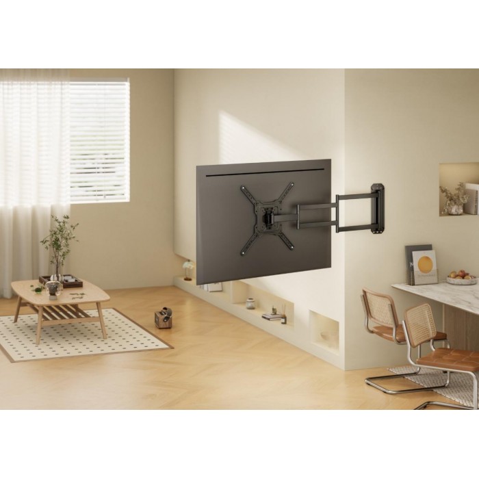 ATC-2365XL Επιτοίχια βάση TV με Μακρύ Βραχίονα Full Motion