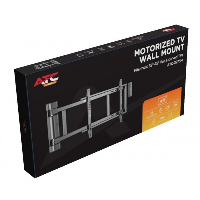 ATC Επιτοίχια βάση TV ATC-3275M με Μοτέρ και Τηλεχειριστήριο ATC Επιτοίχια βάση TV ATC-3275M με Μοτέρ και Τηλεχειριστήριο