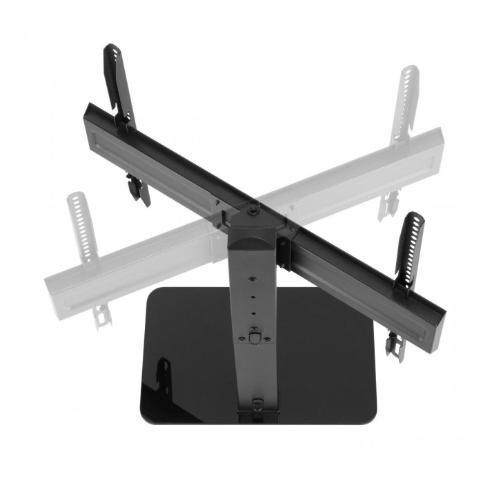 ATC-0323L Βάση Τηλεόρασης Επιτραπέζια Universal Περιστρεφόμενη με Γυάλινη Βάση 37 ATC-0323L Βάση Τηλεόρασης Επιτραπέζια Universal Περιστρεφόμενη με Γυάλινη Βάση 37