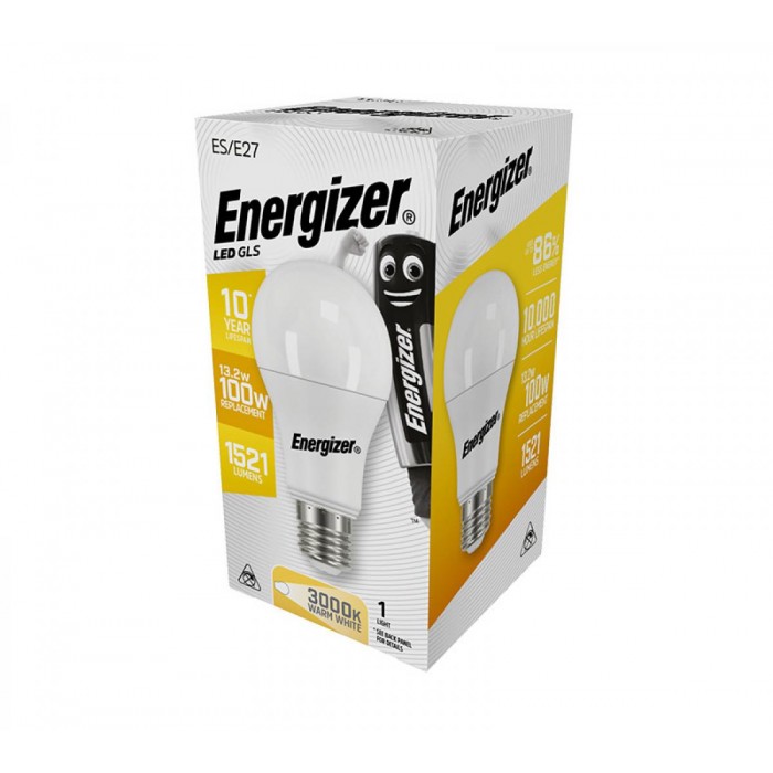 Energizer BEC Κοινή Λάμπα LED 13.8W E27 1521lm 3000K Θερμό Λευκό Energizer BEC Κοινή Λάμπα LED 13.8W E27 1521lm 3000K Θερμό Λευκό