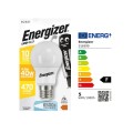 Energizer BEC Κοινή Λάμπα LED 4.9W E27 470lm 6500K Ψυχρό Λευκό Energizer BEC Κοινή Λάμπα LED 4.9W E27 470lm 6500K Ψυχρό Λευκό
