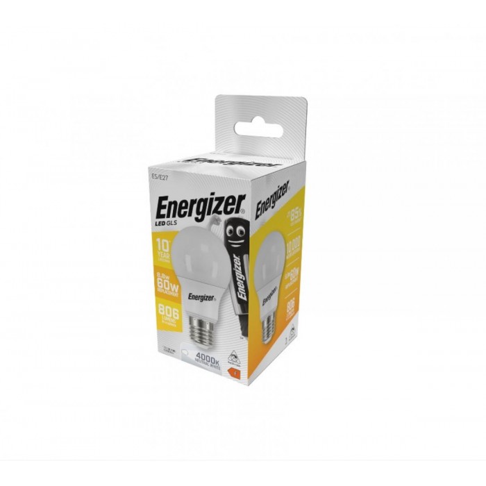 Energizer BEC Κοινή Λάμπα LED 8.8W E27 806lm 4000k Φυσικό Λευκό Energizer BEC Κοινή Λάμπα LED 8.8W E27 806lm 4000k Φυσικό Λευκό