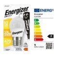 Energizer BEC Mini Σφαιρική Λάμπα LED OPAL 4.9W E27 470lm 4000K Energizer BEC Mini Σφαιρική Λάμπα LED OPAL 4.9W E27 470lm 4000K