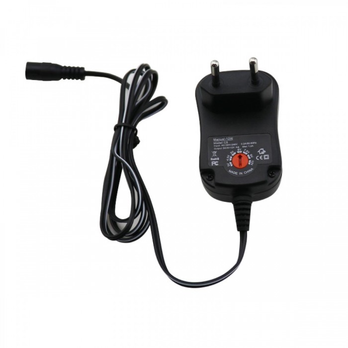 Τροφοδοτικό 12W 12V/1A Switching με 6 κεφαλές
