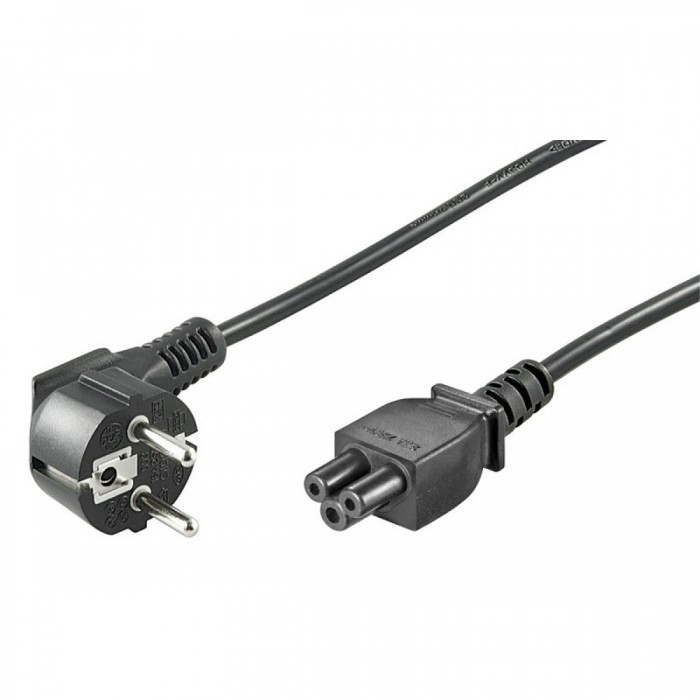 Καλώδιο Τροφοδοσίας Laptop 3Χ0.75mm 1.5m Μαύρο Καλώδιο Τροφοδοσίας Laptop 3Χ0.75mm 1.5m Μαύρο