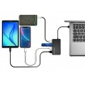 Μετατροπέας USB C Docking Station Hub 4 σε 1 USB 3.1 Type C σε 4 Θύρες USB 3.0