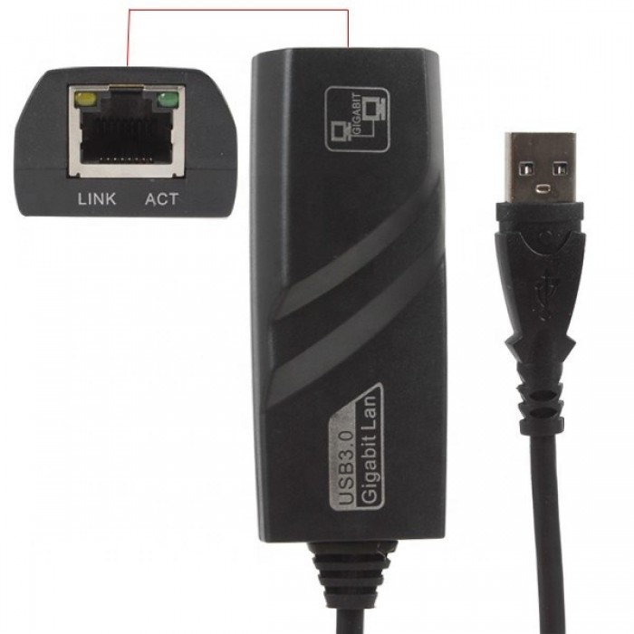 Μετατροπέας USB 3.0 σε LAN 1000MBps Μετατροπέας USB 3.0 σε LAN 1000MBps