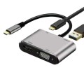 Μετατροπέας 4in1 HDMI VGA USB3.0 PD Μετατροπέας 4in1 HDMI VGA USB3.0 PD