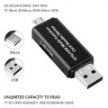 Μετατροπέας USB 2in1 Micro Card Reader Μετατροπέας USB 2in1 Micro Card Reader