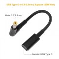 ATC Αντάπτορας Τροφοδοσίας Θηλυκός Type-C 5A 100W Max 5.5 x 2.5