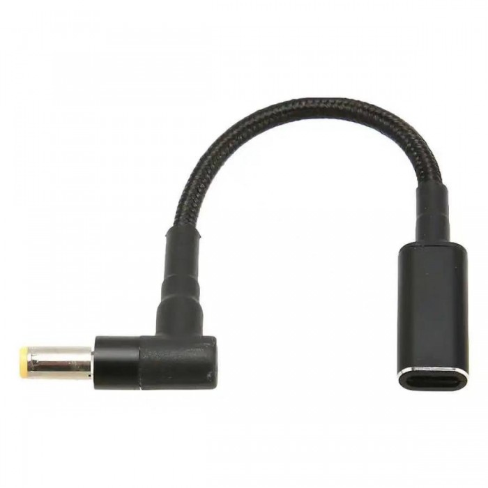ATC Αντάπτορας Τροφοδοσίας Θηλυκός Type-C 5A 100W Max 5.5 x 2.5