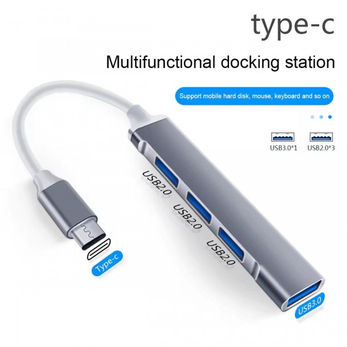 USB2.0 x 3 ports USB3.0 x 1 port