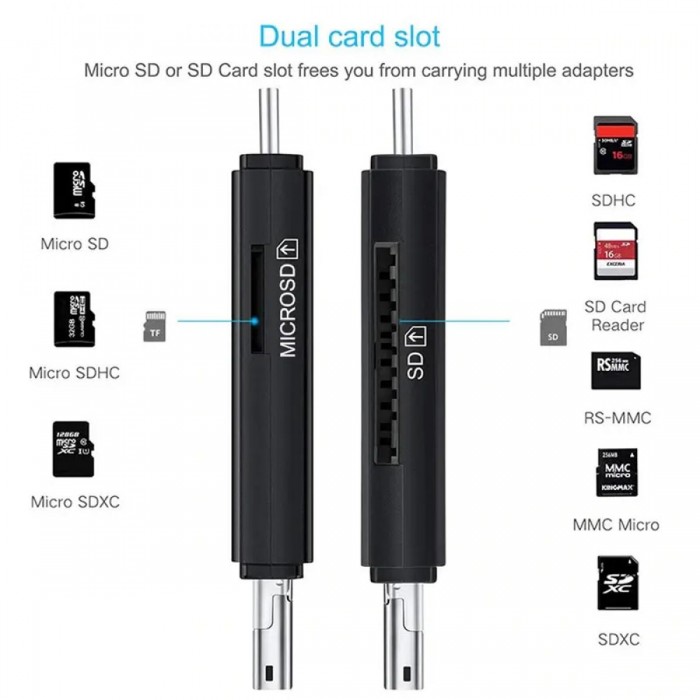 4in1 card reader Micro+2.0 A+Type C+Lightning 4in1 card reader Micro+2.0 A+Type C+Lightning