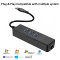 USB3.0 σε USB3.0x4 με Gigabit Lan