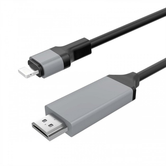 ATC Καλώδιο Αντάπτορας Lightning σε HDTV 1.8m ATC Καλώδιο Αντάπτορας Lightning σε HDTV 1.8m