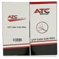 ATC Στροφείο Δικτύου ATC-613 UTP CAT6 305m Γκρί Εσωτερικό ATC Στροφείο Δικτύου ATC-613 UTP CAT6 305m Γκρί Εσωτερικό