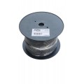 ATC-117 Στροφείο SFTP CAT7 CCA με PE Περίβλημα Μαύρο 100m