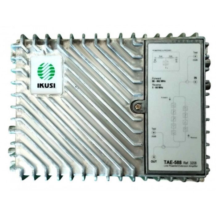 Ikusi Ενισχυτής Γραμμής TAE-588 (862/66MHz) Ikusi Ενισχυτής Γραμμής TAE-588 (862/66MHz)